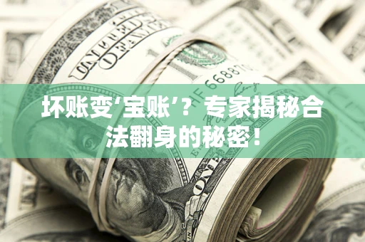 北京坏账变‘宝账’？专家揭秘合法翻身的秘密！