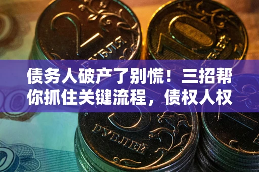 北京债务人破产了别慌！三招帮你抓住关键流程，债权人权益不再缩水
