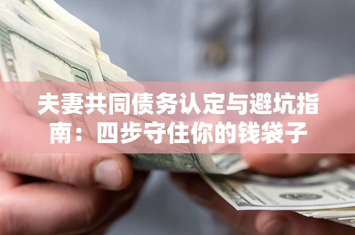 北京夫妻共同债务认定与避坑指南：四步守住你的钱袋子