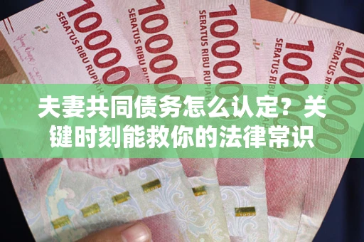 北京夫妻共同债务怎么认定？关键时刻能救你的法律常识